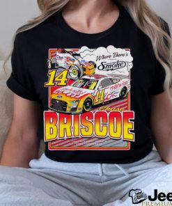 Chase Briscoe where there’s smoke Tony Stewart tribute 2023 shirt