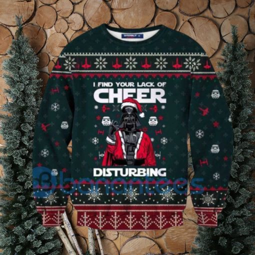 Cheer Disturbing Star Wars Ugly Christmas All Over Printed 3D Sweater