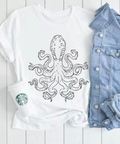 octopus creature art shirt shirt trang