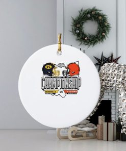 official kirtland hornets vs versailles tigers 2023 division vi football championship ornament Circle