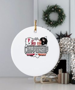 official perry pirates vs liberty center tigers 2023 division v football championship ornament Circle