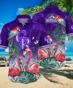 olorado Rockies MLB Hawaiian Shirt Sunsets Aloha Shirt