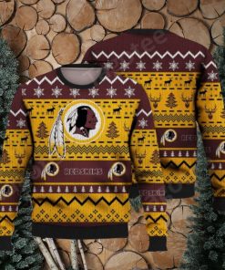 Washington redskins clearance christmas sweater