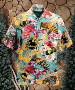 Bee Let Make Gorgeous Roses So Beautiful Hawaiian Shirt