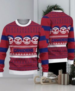 Montreal Canadiens Christmas Reindeer Pattern Ugly Sweater For Men Women