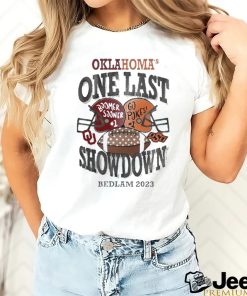 Oklahoma’s One Last Showdown Matchup 2023 Oklahoma Vs Oklahoma State Shirt