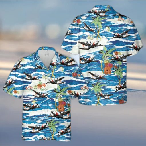 Us Coast Guard Hc 130 Hercules Hawaiian shirt