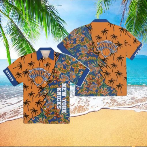 New York Knicks Tropical Hawaiian Shirt