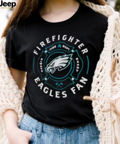 philadelphia Eagles firefighter Eagles fan shirt