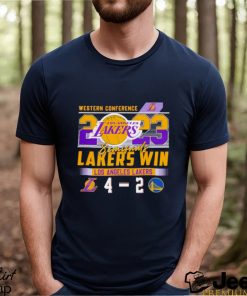 western Conference 2023 Semi Finals Lakers win shirt