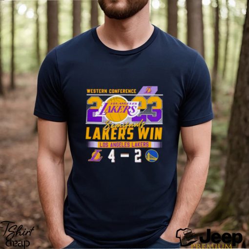 western Conference 2023 Semi Finals Lakers win shirt