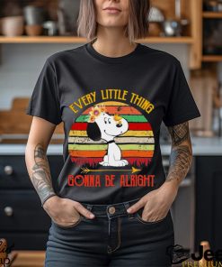 Snoopy Every Little Thing Gonna Be Alright Vintage Shirt