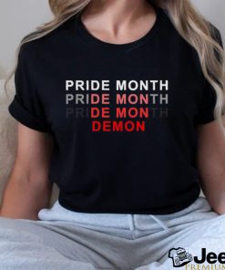 pride month demon shirt