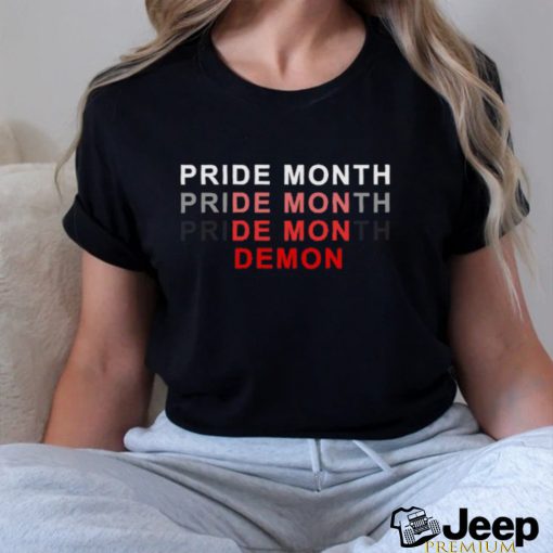 pride month demon shirt