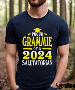 proud grammie of a 2024 salutatorian graduate graduation shirt