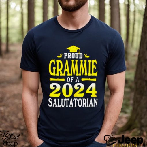 proud grammie of a 2024 salutatorian graduate graduation shirt