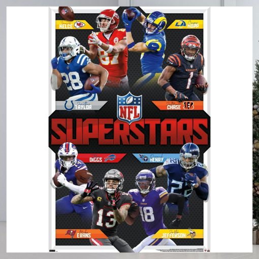 NFL League   Superstars 22 Wall Poster