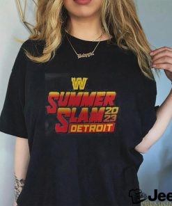 Official Summerslam 2023 Retro Logo Shirt