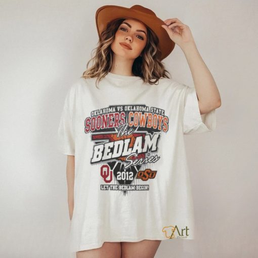 Oklahoma Sooners vs. Oklahoma State Cowboys 2012 Bedlam Series Game Day T Shirt