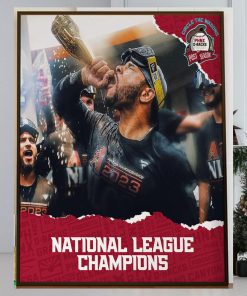 Arizona Diamondbacks Are Champs 2023 National League Champions Home Decor Poster Canvas