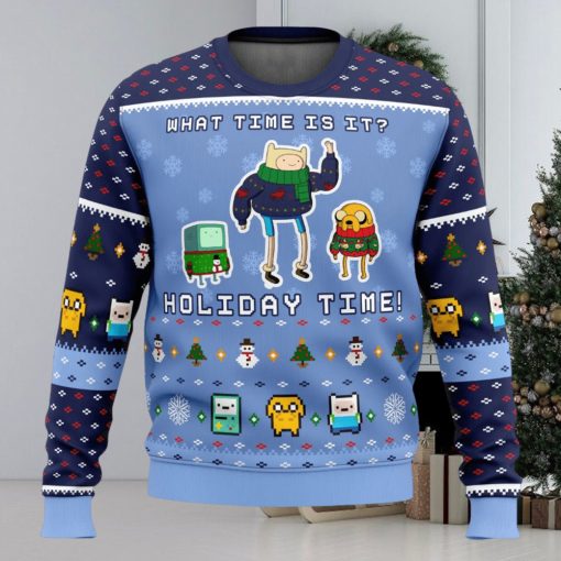 Adventure Time Christmas Time Ugly Christmas Sweater