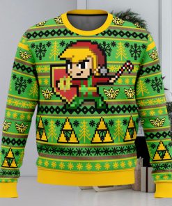 Zelda Holiday Link Ugly Christmas Sweater