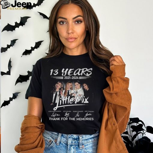 13 Years 2021 – 2024 Little Mix Thank You For The Memories T Shirt