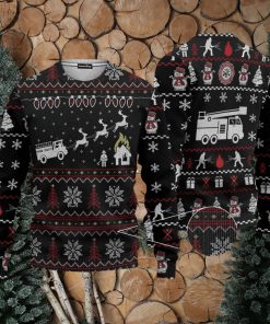 Firefighter Fire Dept Ugly 3D Sweater Best Gift Christmas Gift For Men And Women