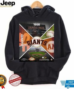 san Francisco Giants since 1958 at Oracle park shirt