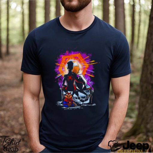 Spiders Gazing at the Moon Spider Man shirt