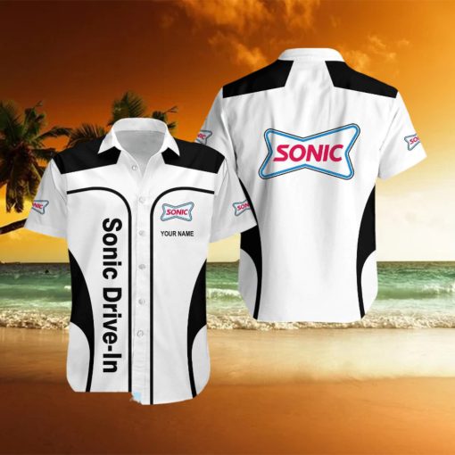 sonic drive in Custom Name Latest Brand New All Over Print Hawaii Shirt Men And Women Gift For Family Tropical Summer