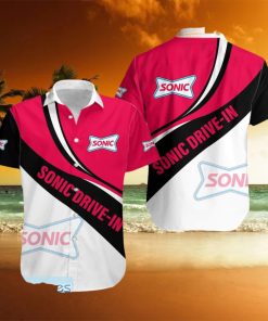 sonic drive in Organic Brand 3D Hawaiian Shirt For Men And Women Tropical Summer