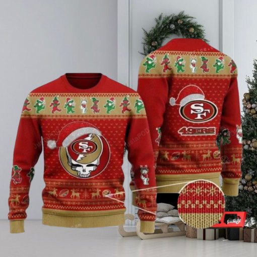 San Francisco 49Ers Grateful Dead Ugly Christmas Sweaters