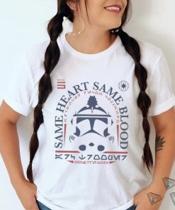 Star Wars same heart same blood logo shirt