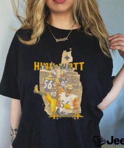 steelers Alex Highsmith and T.J. Watt Steel Bookends High and Watt shirt