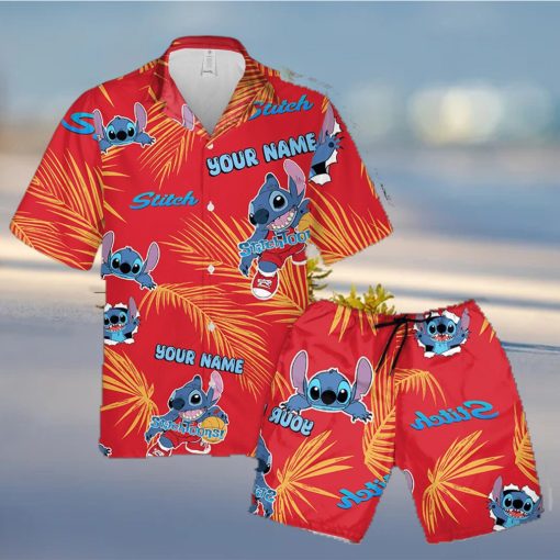 stitch basketball Hawaiian Shirt