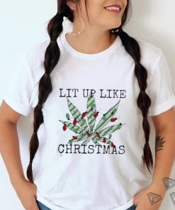 Official Lit Up Like Christmas Shirt