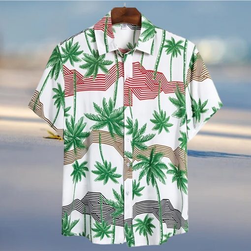 surfing white high quality unisex hawaiian shirtt