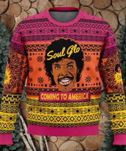 Soul Glo Coming to America Ugly Christmas Sweater