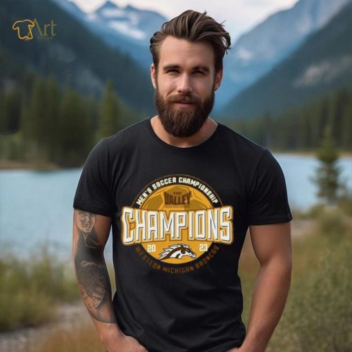 Official Western Michigan University Men’s Soccer 2023 MVC Tournament Champions Shirt