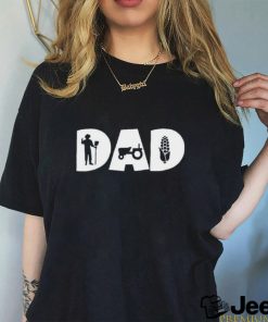 Farmer Dad T Shirt Gift For Fathers Day Shirt