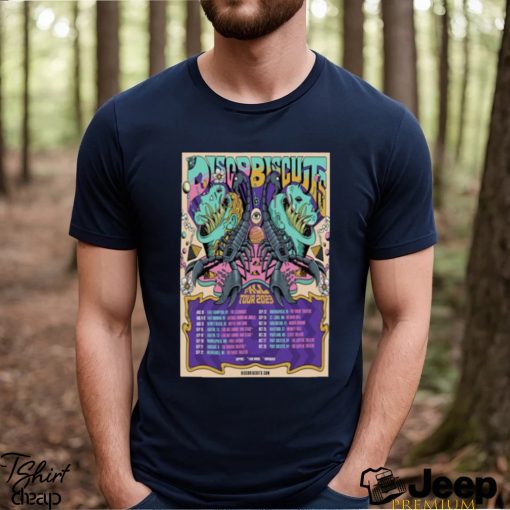 the Disco Biscuits Fall Tour 2023 Poster shirt