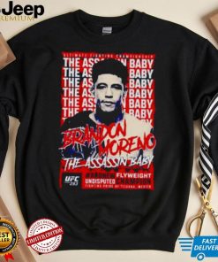 the assassin baby Brandon Moreno UFC 283 champion shirt