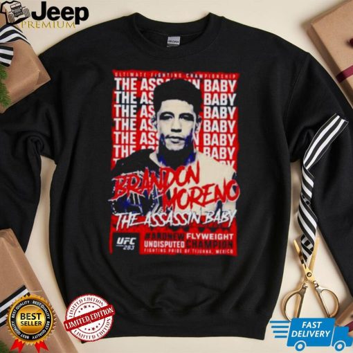 the assassin baby Brandon Moreno UFC 283 champion shirt