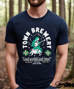 town Brewery Merch Banjo Frog Shirt