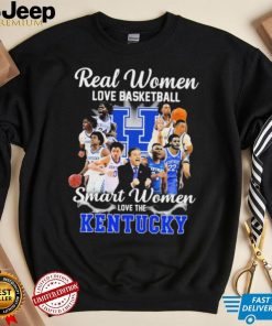 Real Women Love Basketball Smart Women Love The Kentucky Shirt