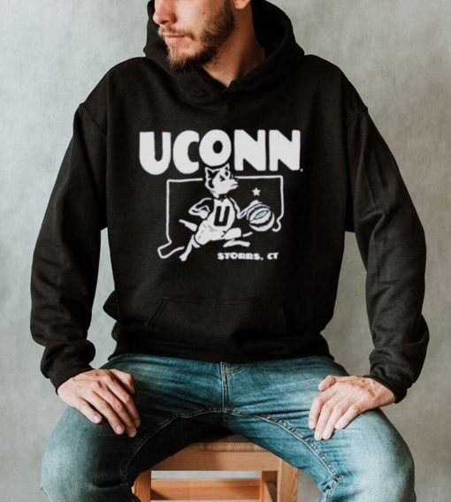 uConn hoops logo shirt