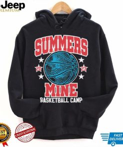 Summers mine basketball camp T shirts