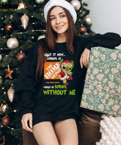 Stitch Admit it now Working at The Home Depot would be Boring without Me Christmas 2023 Shirt