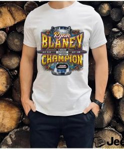 Ryan Blaney 2023 NASCAR Cup Series Champion Team Penske Shirt